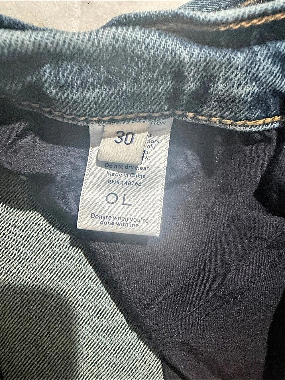 Oliver Logan Straight Leg Jeans Waist 30 Blue